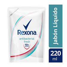 JABON LIQUIDO ANTIBACTERIAL FRESH REXONA DOY PACK 220ml