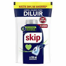 JABON LIQUIDO ROPA P/DILUIR SKIP DOY PACK 150ml