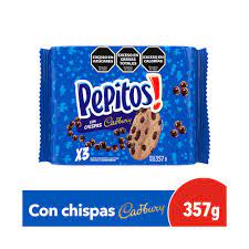 GALLETITAS CON CHIPS DE CHOCOLATE PEPITOS 357g