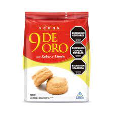 GALLETITAS SCONS 9 DE ORO 180g