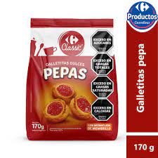 GALLETITAS PEPAS CARREFOUR BOLSA 170g