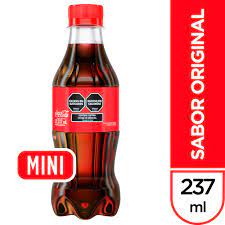 GASEOSA COLA COCA-COLA PET 237ml