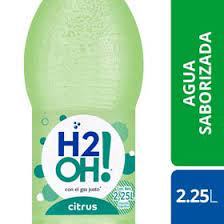 AGUA CON GAS S/CITRUS H2O 2250ml