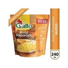 ARROZ PREPARADO S/QUESO GALLO DOY PACK 240g