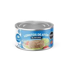 ATUN EN LOMOS AL NATURAL CARREFOUR 354g