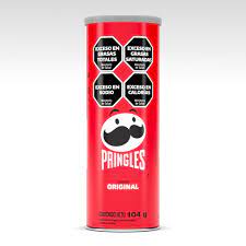 PAPAS FRITAS PRINGLES TUBO 104g