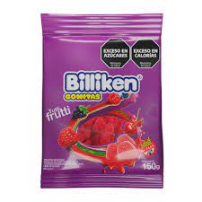 PASTILLAS DE GOMA TUTTI FRUTTI BILLIKEN 150g