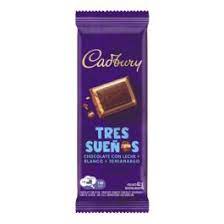 TABLETA DE CHOCOLATE TRES SUEÑOS CADBURY 82g