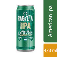 CERVEZA AMERICANA IPA RABIETA LATA 473ml