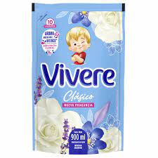 SUAVIZANTE CLASICO VIVERE DOY PACK 900ml