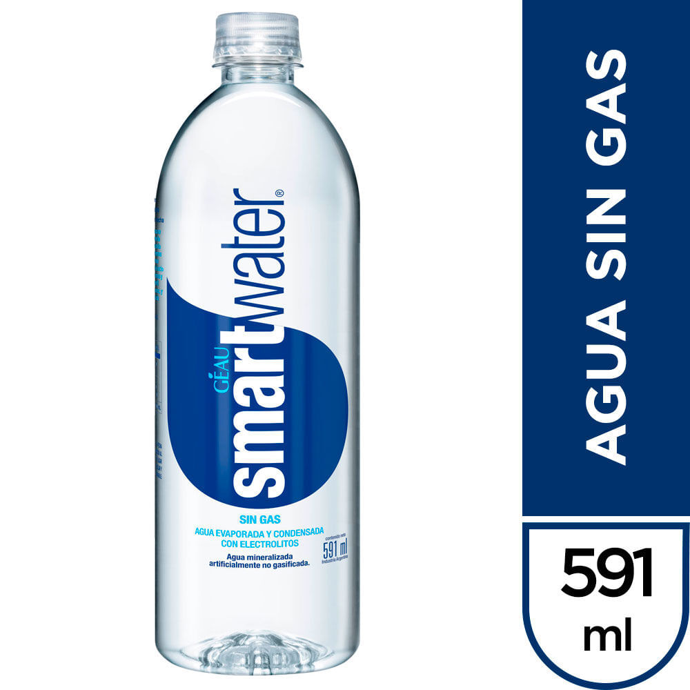 AGUA MINERAL SIN GAS SMART WATER 591ml