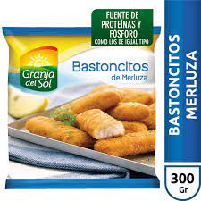 BASTONCITOS DE MERLUZA GRANJA DEL SOL 300g