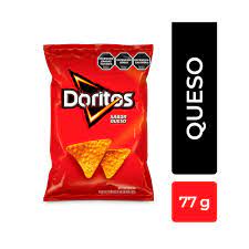 NACHOS SABOR QUESO DORITOS 77g