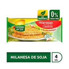 MILANESA DE SOJA CASERA GRANJA DEL SOL 4und