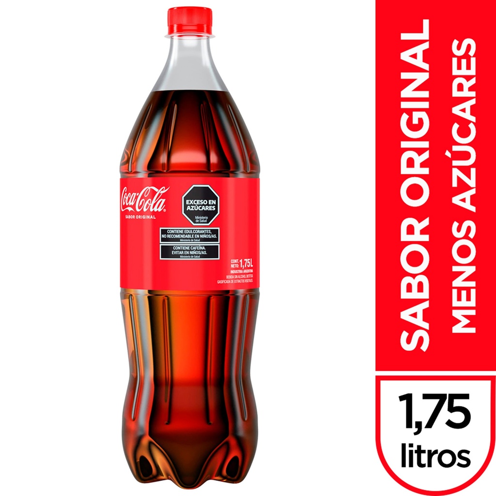 GASEOSA COLA COCA-COLA PET 1750ml