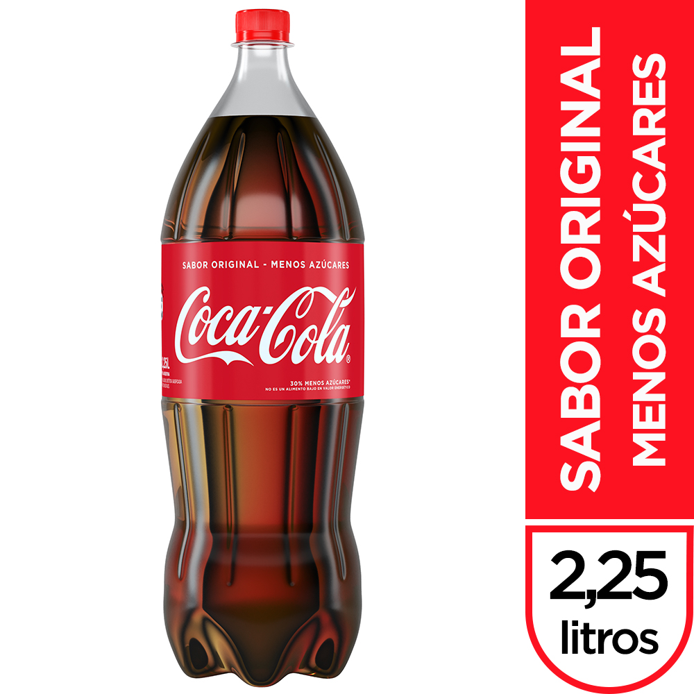 GASEOSA COLA PET COCA-COLA 2250ml