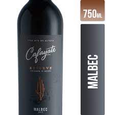 VINO TINTO MALBEC RESERVE CAFAYATE 750ml