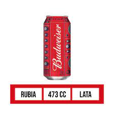 CERVEZA BUDWEISER LATA 473ml