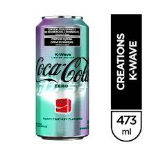 GASEOSA COLA S/AZUCAR CREATIONS KWAVE COCA-COLA LATA 473ml