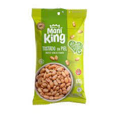 MANI TOSTADO SIN SAL  KING 100g