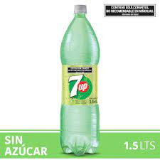 GASEOSA LIMA LIMON S/AZUCAR 7 UP PET 1500ml