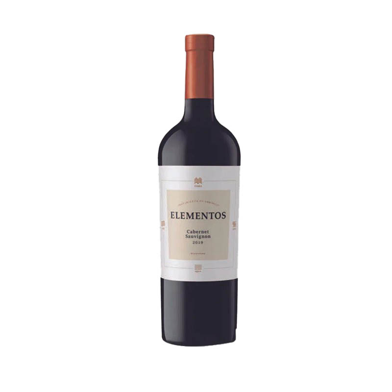 VINO TINTO CABERNET SAUVIGNON ELEMENTOS 750ml