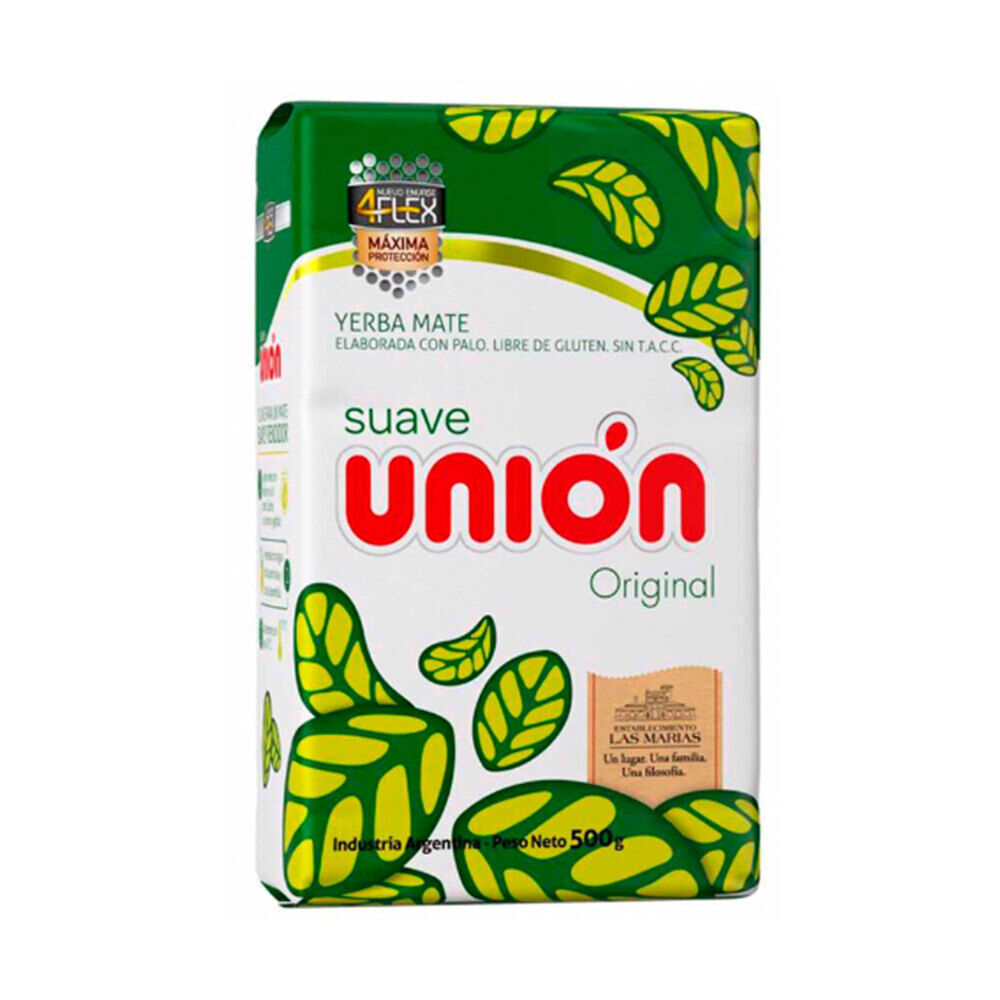 YERBA MATE C/PALO SUAVE UNION 500g