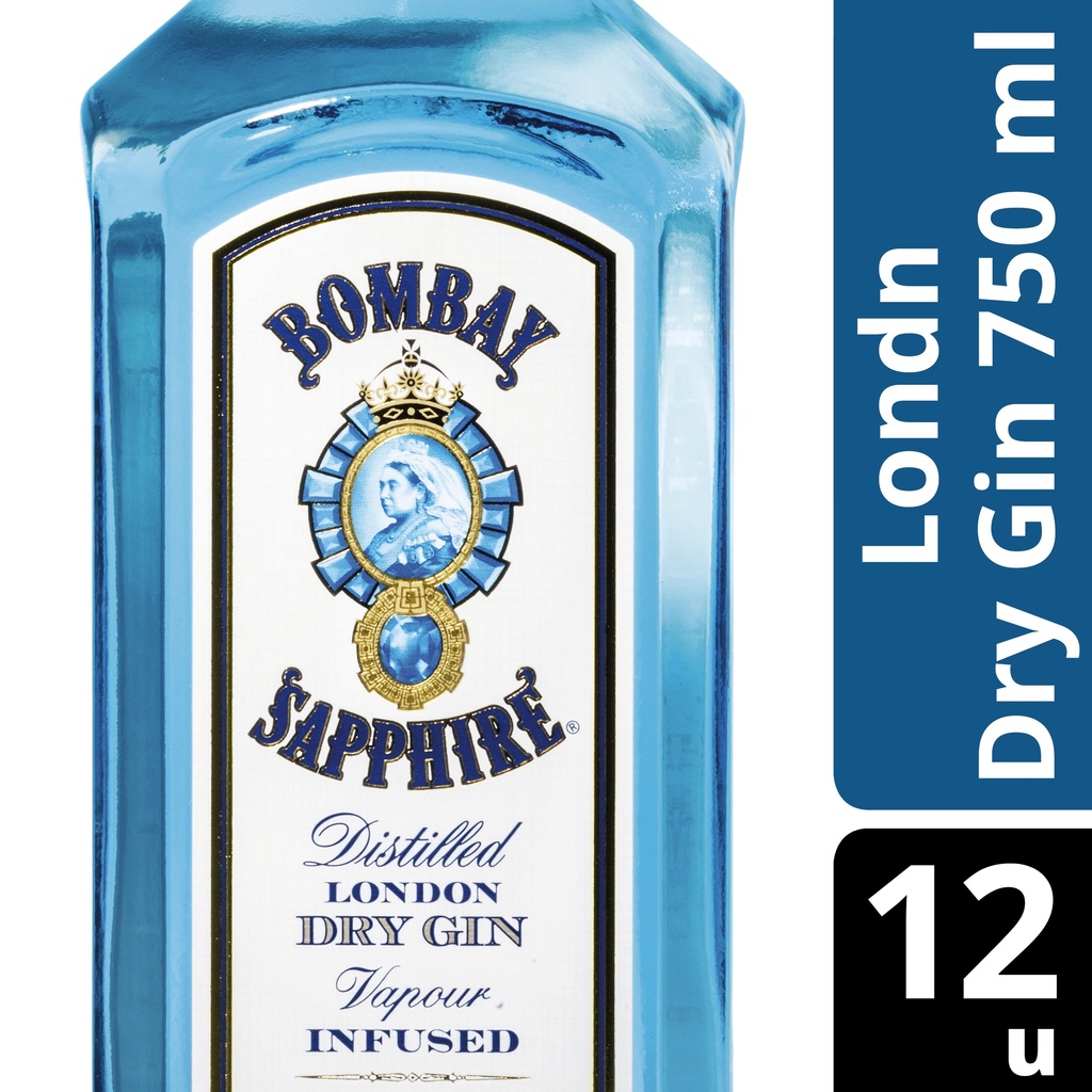 GIN LONDON DRY BOMBAY 750ml