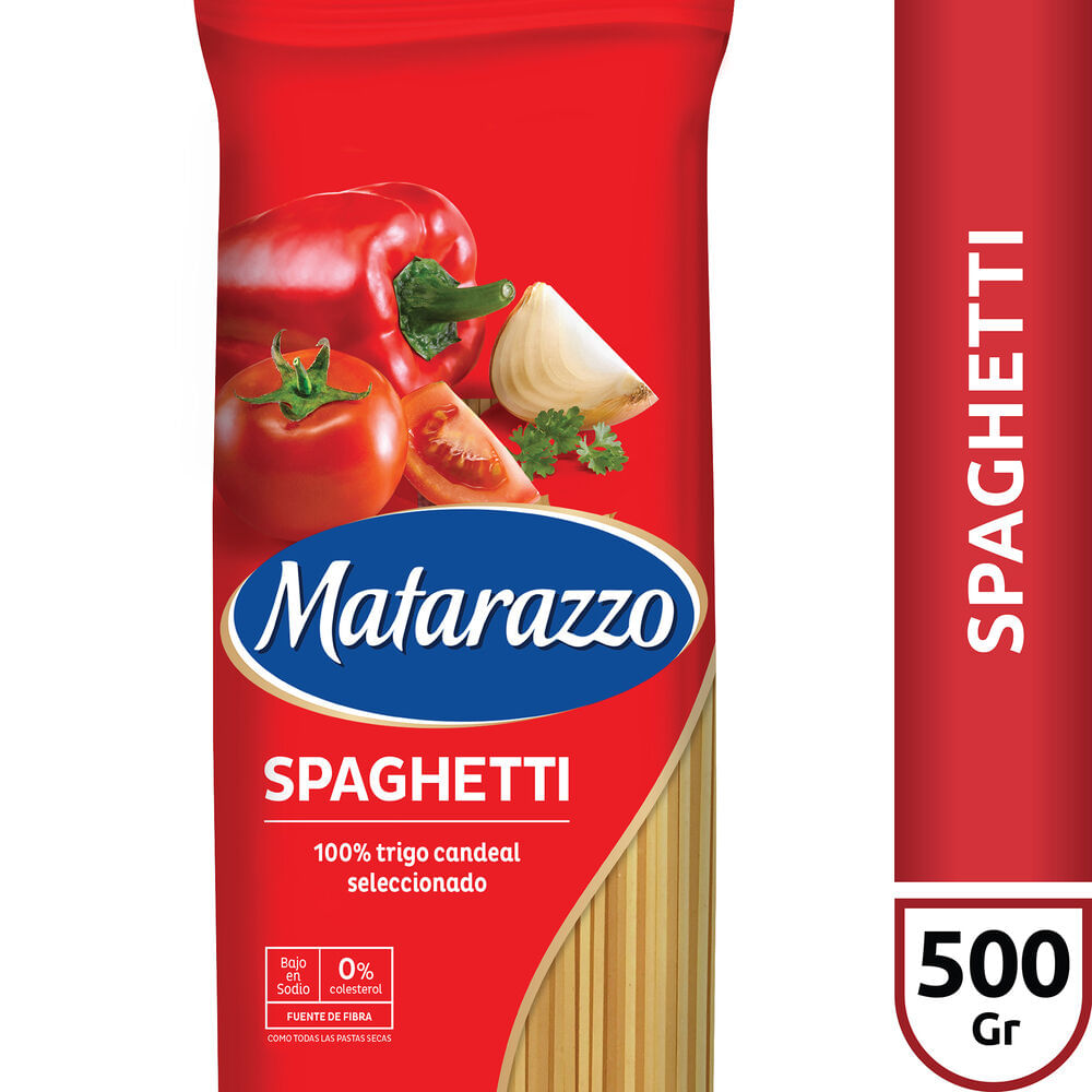 FIDEOS SPAGHETTI MATARAZZO 500g