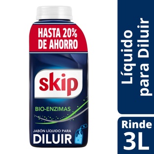 JABON LIQUIDO ROPA P/DILUIR SKIP BOTELLA 500ml