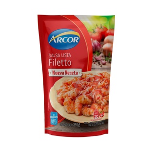 SALSA LISTA FILETTO ARCOR DOY PACK 340g