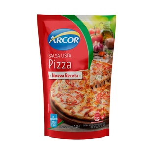 SALSA LISTA PIZZA ARCOR DOY PACK 340g