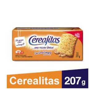 GALLETITAS CRACKER CON HARINA INTEGRAL CEREALITAS 212g