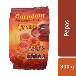 GALLETITAS PEPAS CARREFOUR BOLSA 300g