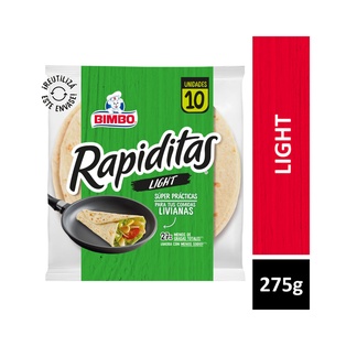 RAPIDITAS LIGHT BIMBO 275g