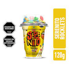 POSTRE VAINILLA CON ROCKLETS SERENITO 120g