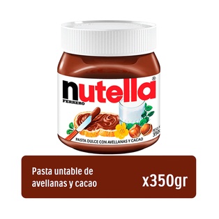 CREMA DE AVELLANAS NUTELLA 350g