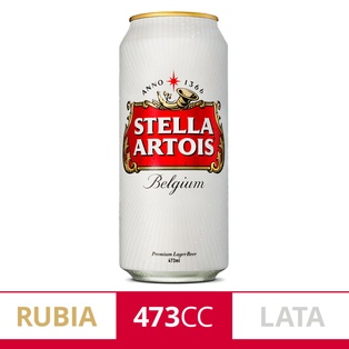 CERVEZA STELLA ARTOIS LATA 473ml