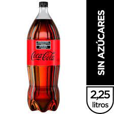 GASEOSA COLA S/AZUCAR COCA-COLA PET 2250ml