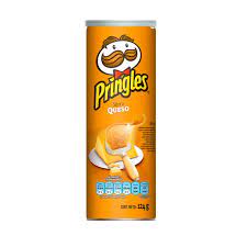 PAPAS FRITAS QUESO PRINGLES TUBO 109g