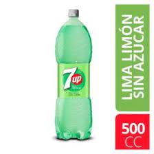 GASEOSA LIMA LIMON S/AZUCAR 7 UP PET 500ml