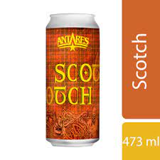 CERVEZA ARTESANAL SCOTCH ANTARES LATA 473ml