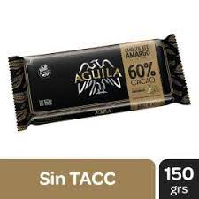 TABLETA CHOCOLATE EXTRA FINO 60% CACAO AGUILA 150g