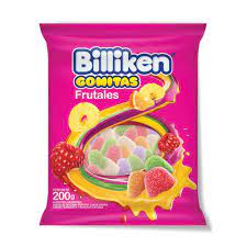 PASTILLAS DE GOMA FRUTALES BILLIKEN 150g