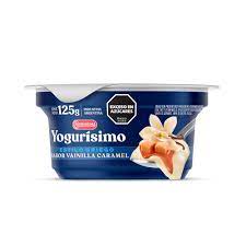 YOGUR ENTERO GRIEGO VAINILLA CARAMEL  YOGURISIMO 125g