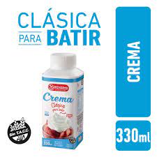 CREMA DE LECHE BATIR LA SERENISIMA UAT 330ml