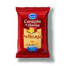 QUESO PATEGRAS CORAZON HORMA SANCOR 240g