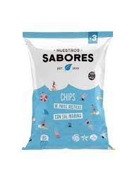 CHIPS DE PAPAS RUSTICAS C/SAL MARINA SABORES 80g