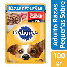 ALIMENTO HUMEDO P/PERROS PEQUEÑOS S/CARNE PEDIGREE 100g