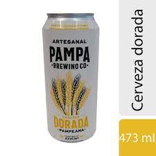 CERVEZA DORADA PAMPA BREWING LATA 473ml